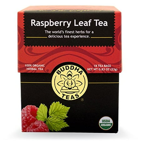 Buddha Teas Raspberry Leaf Tea, 18 Ct (Best Tea Leaves In The World)