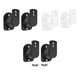 thumbnail image 5 of Bearachild Soporte de altavoz de 2 piezas con rotación de 90 grados, PCABS, para montaje en pared de hasta 5 kg. Decoración del hogar blanco, 5 of 6