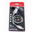 thumbnail image 3 of Agiferg Mini USB Powered LED Cooling Flashing Real Time Display Function Clock Fan, 3 of 8