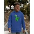 thumbnail image 2 of Cute Green Dragon Hoodie Juniors -Image by Shutterstock,  Small, 2 of 7