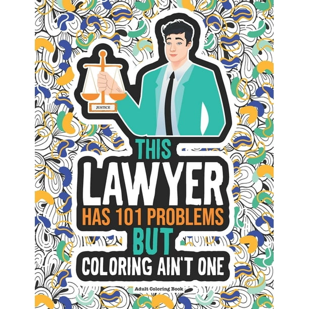 coloring pages lawyer