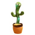thumbnail image 1 of Juguetes de peluche de cactus, cactus que cantan y bailan, juguetes de peluche electrónicos de cactus para niños, 1 of 8