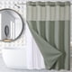 thumbnail image 5 of Amzcrzy Funda Nórdica, Sábana, Funda De Almohada De Satén, Diseño De Estrellas, Liso, Doble Anilla Grande, Cortina De Ducha Reversible Para Baños, Tela De Poliéster Resistente, Cortinas De Ducha, Tap, 5 of 5