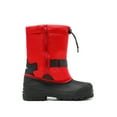 thumbnail image 3 of BURUDANI Big Kid Kamick Red Mid Calf Waterproof Winter Snow Boots Size 4 M US Big Kid, 3 of 7