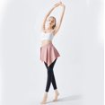 thumbnail image 4 of Cubierta de falda deportiva Falda de yoga con corbata Falda de yoga Chal Poliéster Cubierta de falda deportiva Cubierta de falda deportiva Fibra de poliéster Suave Absorbente de, 4 of 8