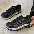 thumbnail image 3 of Athletic Shoes for Women Fashion Breathable Mesh Lace Up Casual Sports Walking Shoes Comfortable Slip Athletic Sneakers for Daily Wear Mesh 36 Size, 3 of 5