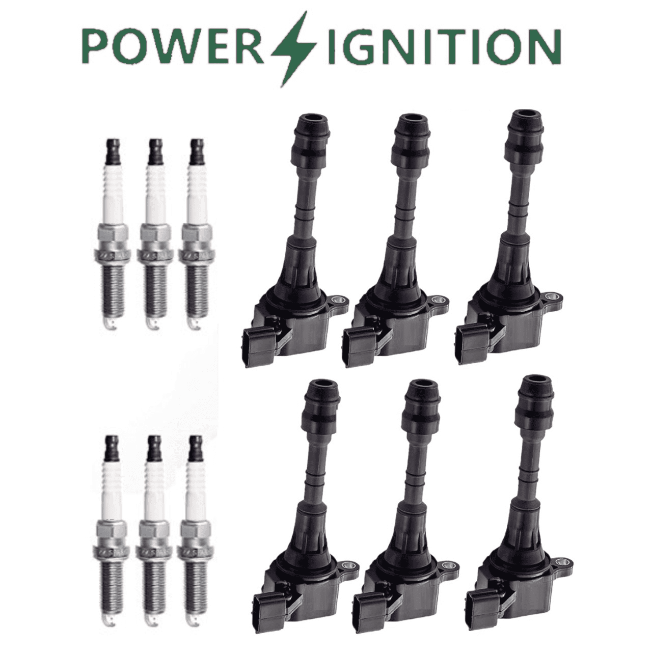 Set of 6 Ignition Coils for Nissan Altima Pathfinder Maxima