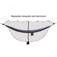 thumbnail image 2 of Hammock Bug Net Mosquito Net, No See Ums and Insects - Size 133" X 55" Fit for All Camping Hammocks. Breathable and Fast Setup (Black), 2 of 6