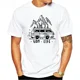 thumbnail image 1 of Camiseta estampada para hombre, ropa de furgoneta, para mujer, de camping, diseño masculino, camiseta superior, camiseta clásica vintage para exteriores, cuello redondo, camiseta para mujer, 1 of 7