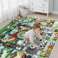 thumbnail image 4 of Kayannuo Toys Details Mat Game 130*100 Pure English City Traffic Car Model Parking Lot, 4 of 9
