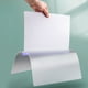 thumbnail image 5 of Carpeta de plástico tamaño A4 con forma de lágrima | Organizador de documentos | Soporte transparente para documentos de examen | Sujeción segura para uso escolar o de oficina, 5 of 6