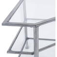 thumbnail image 4 of Southern Enterprises Jumpluff Metal/Glass Corner TV Stand for TVs up to 33.25", 4 of 9