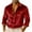 Red_A03#L102, variant on Homozy Velour Men's Polo Shirts Long Sleeve S-3xl Slim Fit Turn-Down Collar Golf Tshirts Casual Lightweight Wrok Tshirts with Pockets Gray L