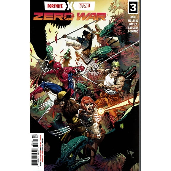 Fortnite X Marvel: Zero War #3 VF ; Marvel Comic Book