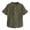 Army Green, variant on Zhanqunnn Boys Short Sleeve Shirt Button Up Dress Shirts Tees Pockets, Size 9-10 Years