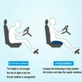 thumbnail image 3 of Adult Car Booster Cushion,Chair Cushions Adult Heightening Booster Pad,Driver Seat Booster Chair Cushion For Short People Driving,backache Relief, 3 of 5