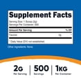 thumbnail image 2 of Nutricost Taurine Powder 1KG, 500 Servings - Non GMO, Supplement, 2 of 5