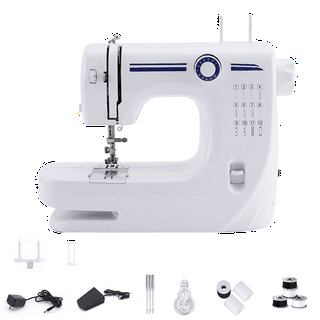 VIFERR Electric Portable Mini Sewing Machine 12 Built-in Stitches 2 Speeds  Double Thread,Foot Pedal