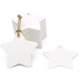 thumbnail image 2 of Etiquetas navideñas Etiquetas Etiquetas de regalo de estrella 200 piezas Papel Kraft Hngeet, 2 of 5