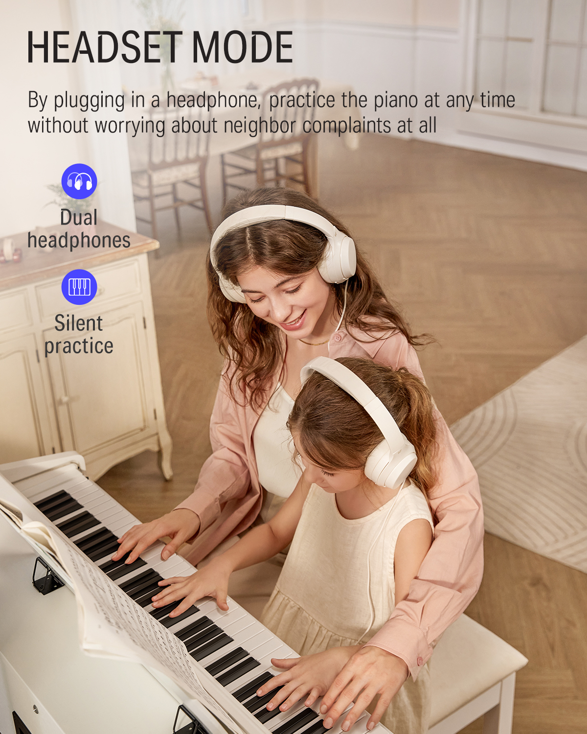 Donner DDP-100 88-Key Weighted Digital Piano Bundle photo 6
