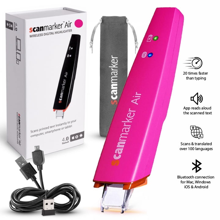 Scanmarker Air – Scan Translator Pen with Text-to-Speech and