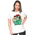 thumbnail image 3 of Airbrush Woodsy Owl Not A Dirty Bird Women's T Shirt Ladies Tee Brisco Brands S, 3 of 5