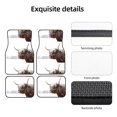 thumbnail image 5 of Xecao Yak Print Car Foot Mat Set of 4 Pieces Neoprene All-Weather Dust-Proof Stain-resistantCar Interior Decorative mats Non-Slip Mats, 5 of 6