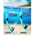 thumbnail image 3 of Greatever Anti-Fog Snorkel Mask, 180° Panoramic View, Tempered Glass, Dry-Top Snorkel Set for Adults, 3 of 6