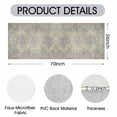 thumbnail image 2 of Washable Kitchen Runner Rug 2x6 ft Non-Slip Low-Profile Soft Vintage Distressed Medallion Oriental Design for Kitchen, Entryway, Hallway, Laundry, Bedroom, 2 of 6