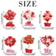 thumbnail image 3 of Juego de 6 Tarjetas de Felicitación para San Valentín | Tarjetas de Escritorio Pequeñas con Diseño de Corazón 3D | Mensaje de Amor con Reverso En Blanco | Papel Ecológico | Artículos de Fiesta, Decor, 3 of 6