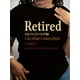 thumbnail image 1 of Camisetas Coloridas con gráficos para Mujer, Manga Corta, Cuello Redondo, Camisetas de Verano Lindas, Blusas Ligeras InformalesRetired Letter Print Crew Neck T-Shirt, Casual Short Sleeve T-Shirt for, 1 of 6