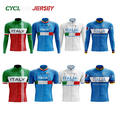 thumbnail image 2 of Maillot de ciclismo del equipo ITALIA Camisetas de ciclismo de manga larga para hombre Ropa de ciclismo Kit de ciclismo Ropa de ciclismo de montaña Maillot de triatlón Ciclismo, 2 of 5