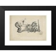 thumbnail image 2 of William Allen Rogers 14x11 Black Modern Framed Museum Art Print Titled - Louder, Bill! (1908), 2 of 5