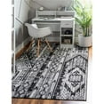 thumbnail image 1 of Unique Loom 3152037 4 x 6 ft. Orford Portland Rectangular Rug, White, 1 of 1