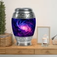 thumbnail image 6 of MUKTIVE Star Galaxy Memorial Urns for Adult Male, Blue Burial Urns for Ashes, Large Cremation Urn for Mom, Funeral Urn for Ashes for Women, Combo Teenager Cremains Ash Holder (1 Large, 4 Small), 6 of 7