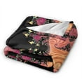 thumbnail image 2 of ZICANCN Anti-Pilling Flannel Bed Throw Blankets Fractal Fantasy Art Design , Couch Ultra Soft Micro Fleece Sofa Bed Camping Travel Blanket for Adults 80"x60", 2 of 8
