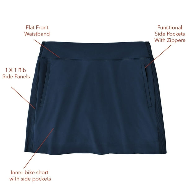 W/Tech Skort | WOMEN | ネイビー | M Member's Mark Women's 4-Way Stretch Skort - Samsclub.com