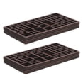 thumbnail image 4 of 2pcs Wooden Trinket Shelf: Wood Jewelry Display Stand - Jewelry Display Tray For Necklaces And Rock Specimens Artistic Home Decor, 4 of 8