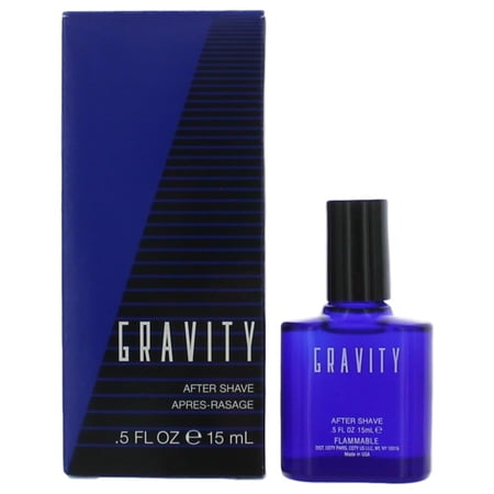 Gravity by Coty, .5 oz After Shave for Men
