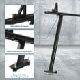 thumbnail image 4 of Mescukay 35–71" Adjustable Truck Ladder Rack, Aluminum Pickup Bed Rack, 1000 lbs Heavy-Duty Utility Rack with No-Drill j-Bolts, Weatherproof Two-Bar System for Kayaks, Lumber, 4 of 9