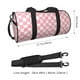 thumbnail image 2 of Balery Irregular Plaid Bolsa de Gimnasio para Mujeres y Hombres, Bolsa de Viaje Impermeable, Bolsa de Fin de Semana con Compartimento para Zapatos y Bolsillo Húmedo, 2 of 6
