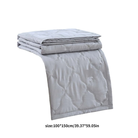 Summer Quilt, Skin-friendly Plain Printed Washed Cotton Ventilation Quilt Lightweight Quilt for Summer Ultra-Soft Microfiber Modern Style