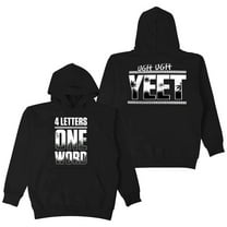Jey Uso Four Letters One Word Hoodie Long Sleeve Streetwear Women Men Hooded Sweatshirt