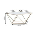 thumbnail image 3 of BalsaCircle 12" Gold Clear Metal Glass Geometric Cake Stand Party Wedding Centerpieces Dessert Table, 3 of 4