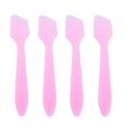 thumbnail image 1 of ericotry 100 piezas de plástico desechable mini espátula cosmética cuchara cosmética cuidado de la piel crema facial espátulas para mezclar y muestrear (rosa), 1 of 4