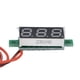 thumbnail image 3 of 5 uds Mini voltímetro Digital de CC medidor de voltaje Detector ajustable 2 cables 0,28 pulgadas (amarillo verde 2.630V), 3 of 8