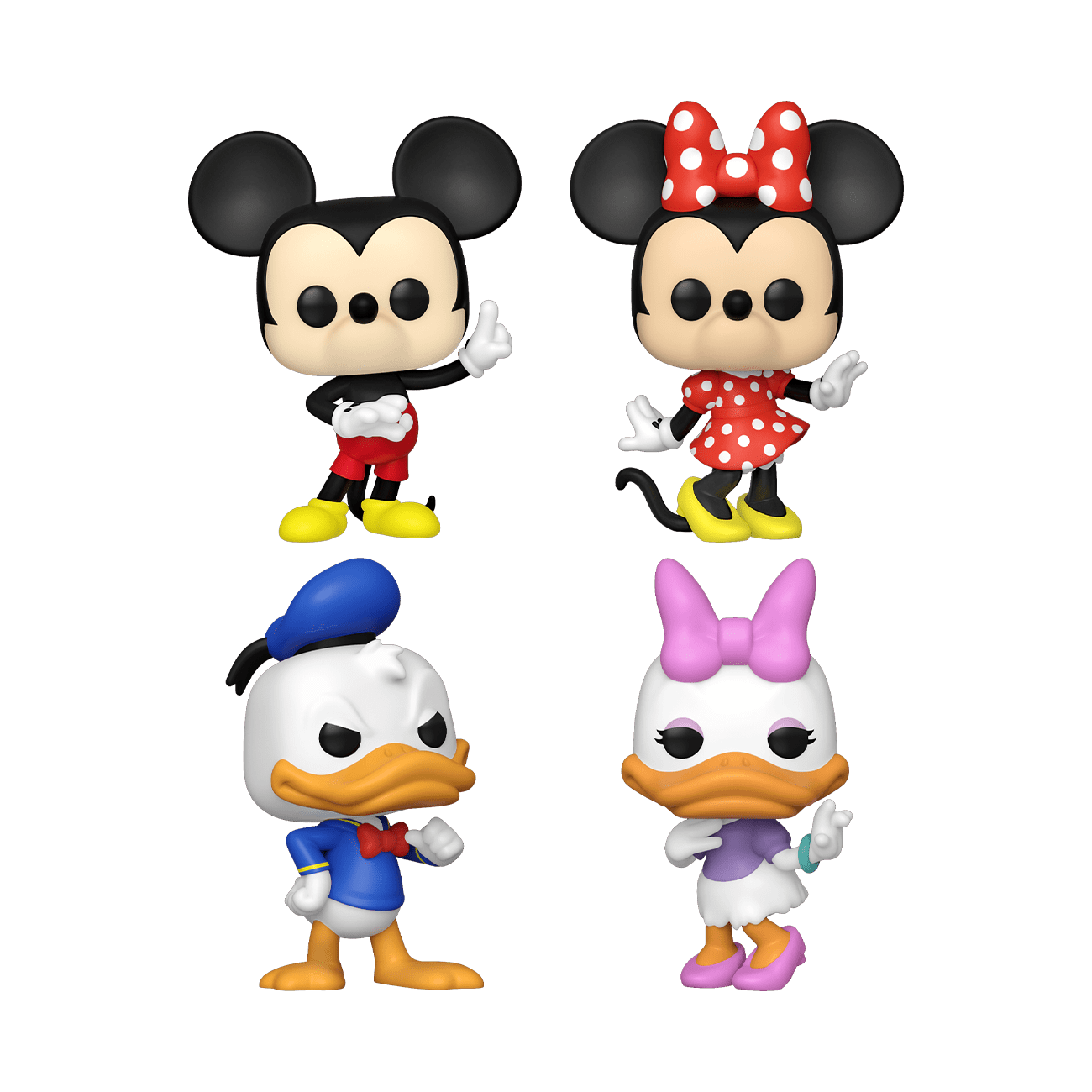 Funko Pop! Disney: D100 - Disney Classics 4PK Vinyl Figure (Walmart  Exclusive) 