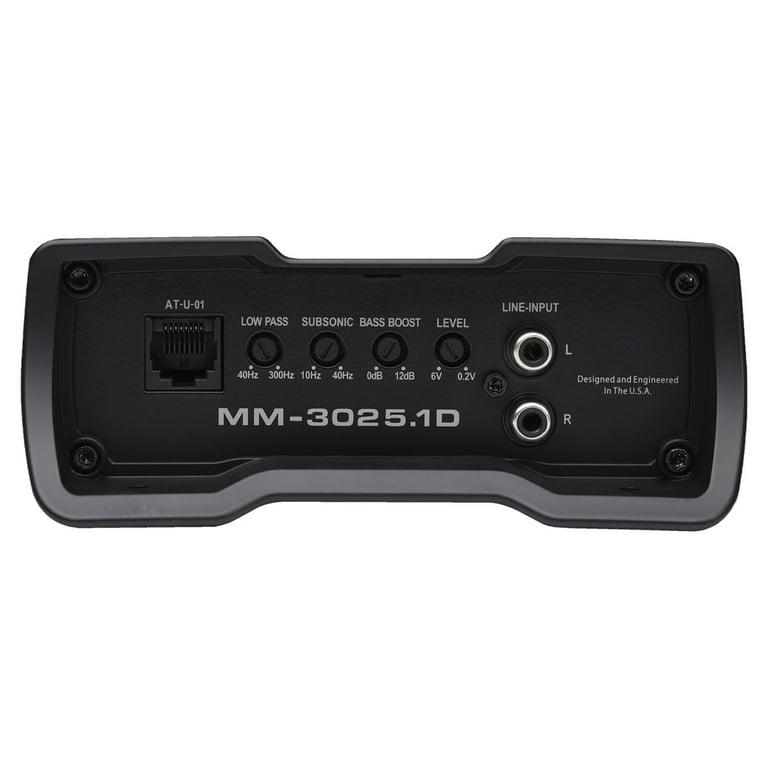 a&mさま専用 Autotek MM-3025.1D The MEAN MACHINE 3,000-Watt Monoblock Compact