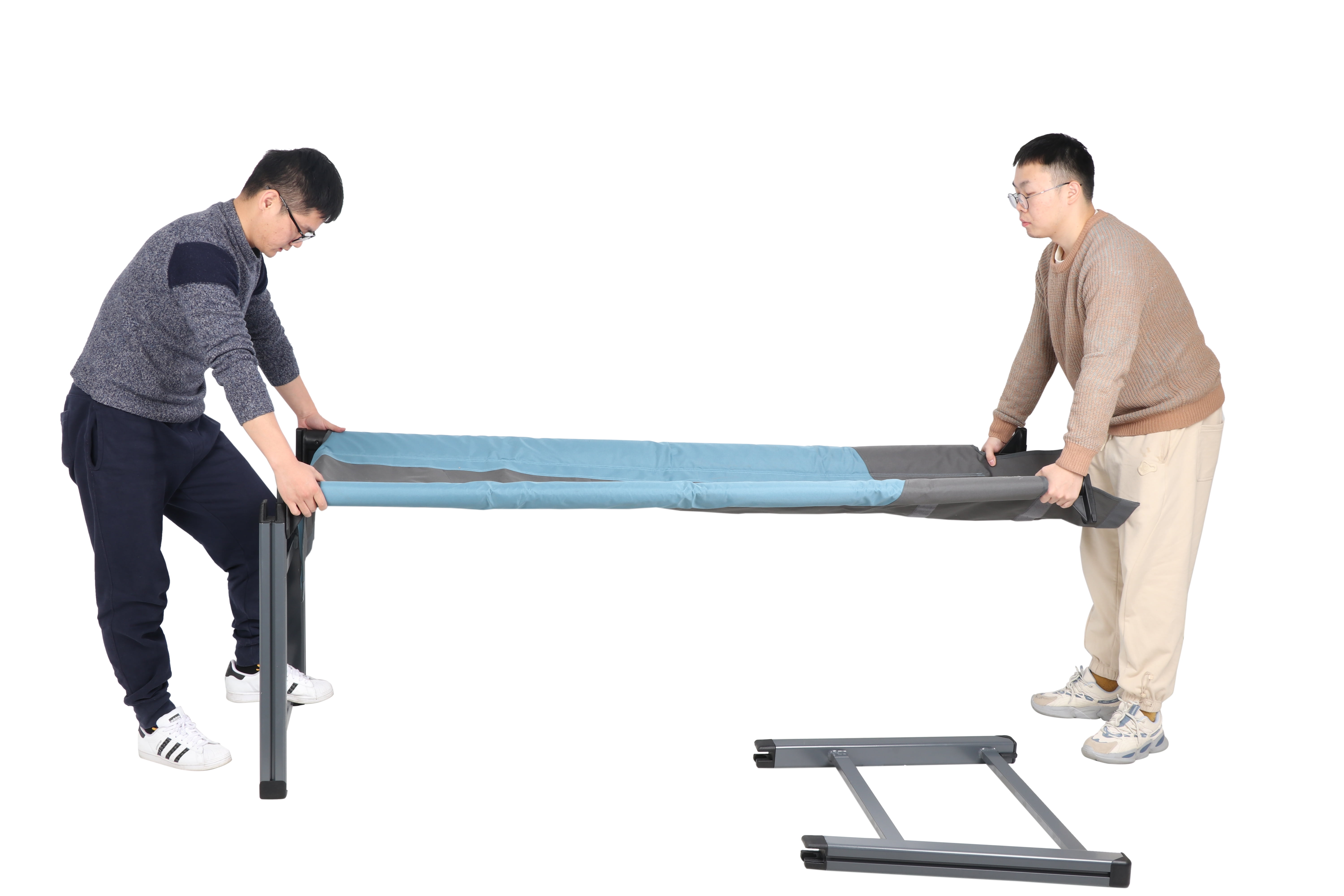 Timber Ridge Stacking Cot, Blue, Adult, X X atelieryuwa.ciao.jp