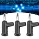 thumbnail image 5 of Conector Banana Apilable De Latón Sin Soldadura, Tamaño Estándar, 10 Uds., 4mm/0,2 Pulgadas, Conector Banana Apilable Para Accesorios De Seguridad, 5 of 7